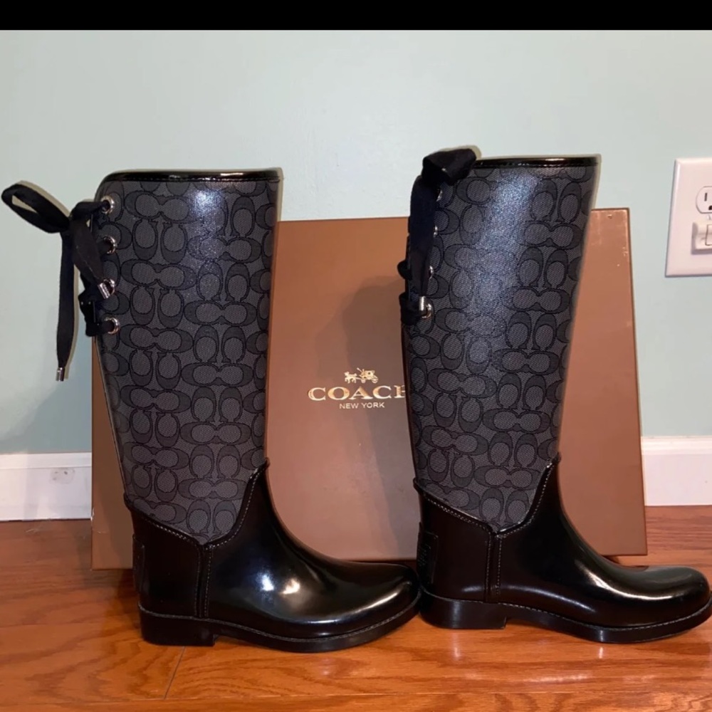 Coach rain boots - Picture 2 of 7